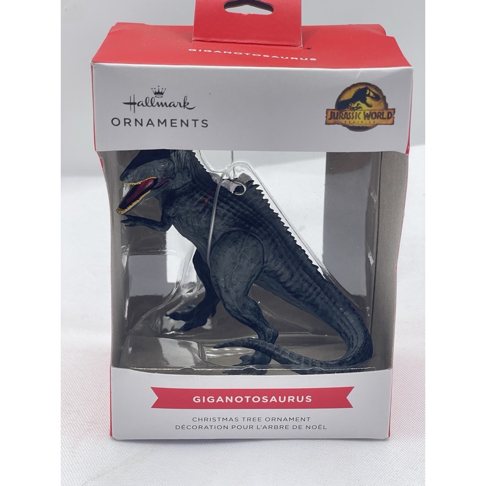 Hallmark Jurassic World Dominion GIGA Giganotosaurus Christmas Ornament